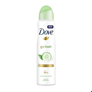 اسپری ضد تعریق داو رایحه خیار و چای سبز حجم 250ml