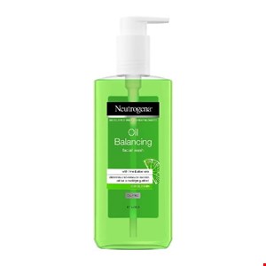 شوینده صورت سبز نیتروژنا oil balancing حاوی لیمو و آلوئه ورا