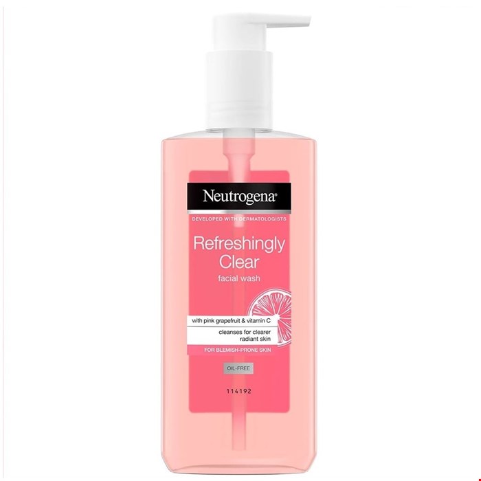 شوینده صورت گریپ فروت نیتروژنا refreshingly clear