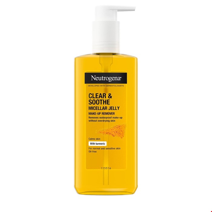 ژل میسلار زردچوبه نیتروژینا clear soothe