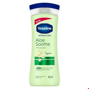 لوسیون بدن وازلین مدل Aloe Soothe